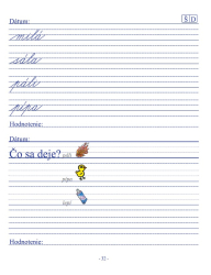 PÍSANKA A - 1. sešit - SLOVENSKÁ VERZE