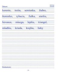 PÍSANKA 4A - SLOVENSKÁ VERZE